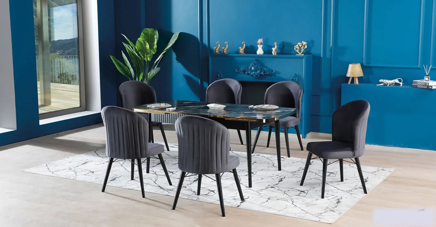 Kelebek Masa Sandalye Takımı